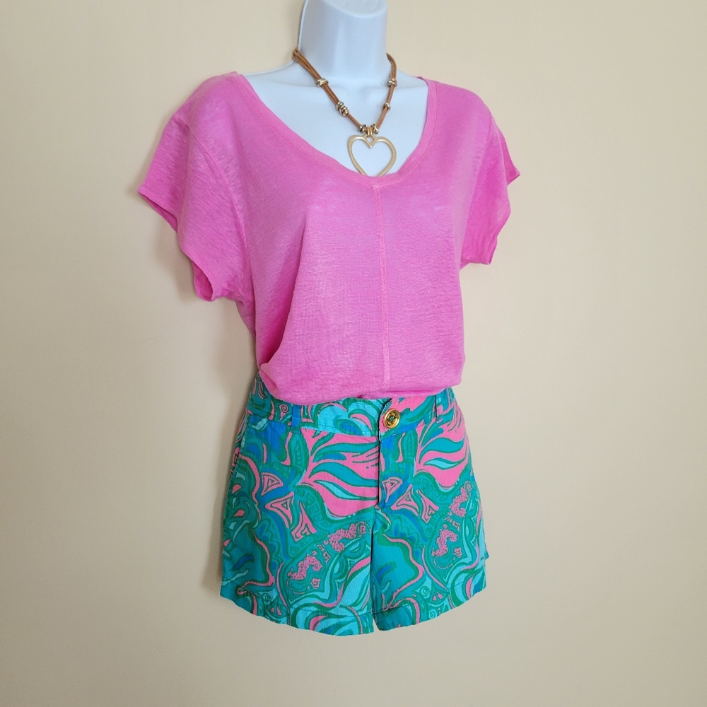 Lilly Pulitzer Callahan Shorts in Lilly Lounge Print